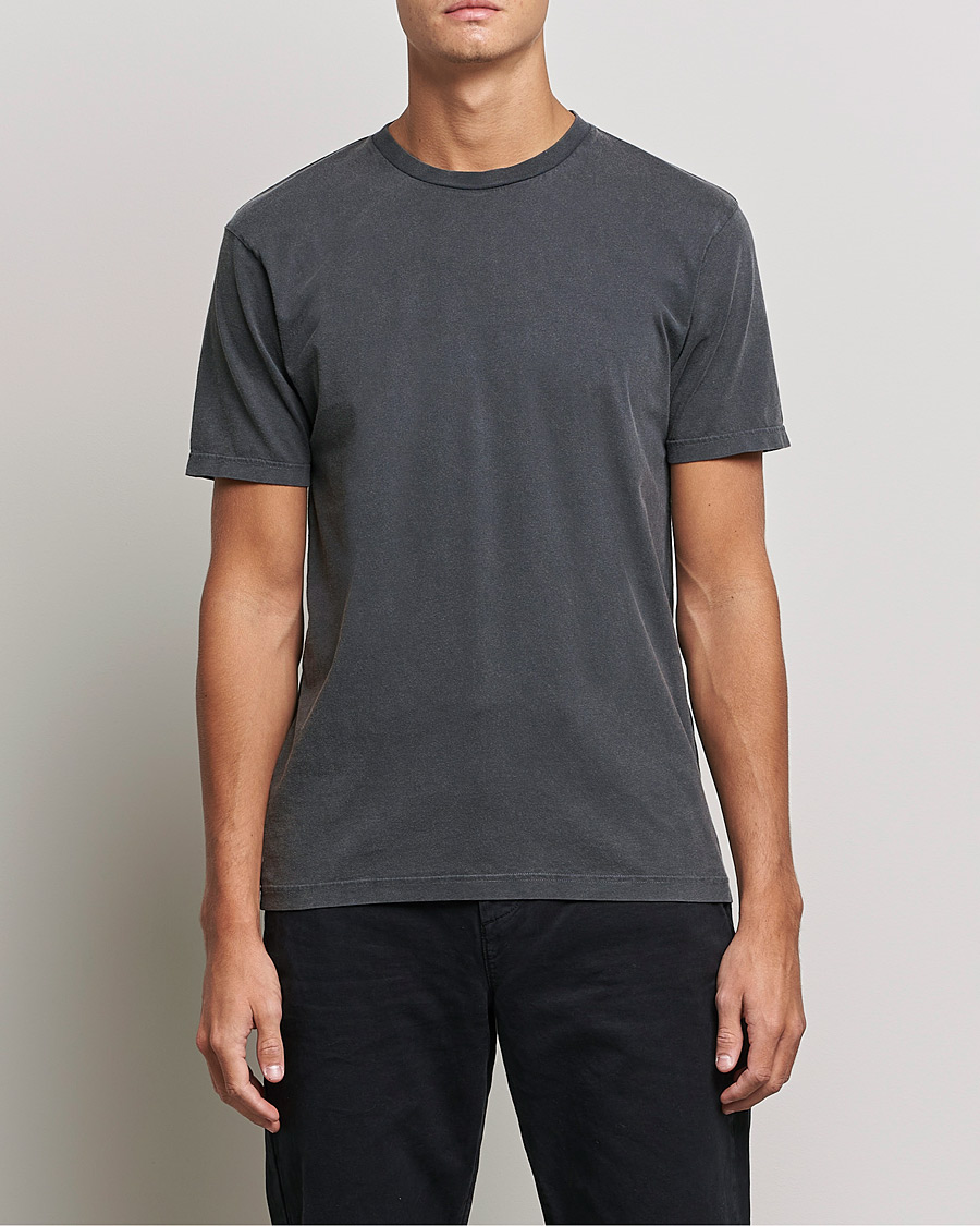 Heren | T-shirts met korte mouwen | Colorful Standard | Classic Organic T-Shirt Faded Black