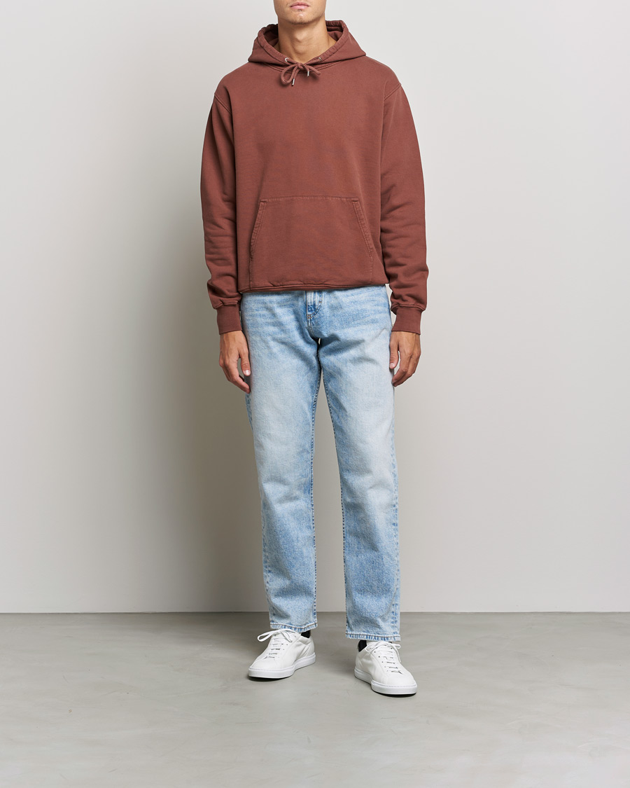 Heren | Truien | Colorful Standard | Classic Organic Hood Cinnamon Brown