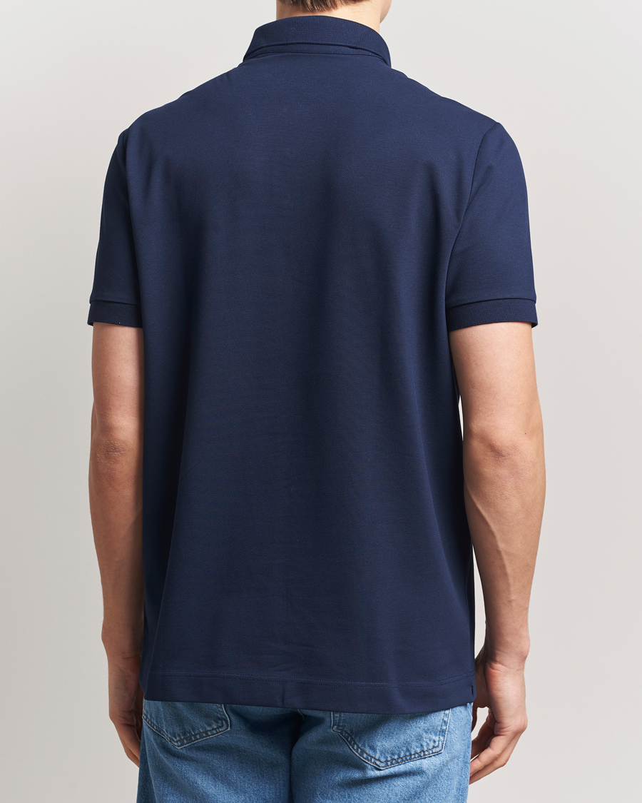 Heren | Polo's | Lacoste | Paris Polo Piké Navy Blue