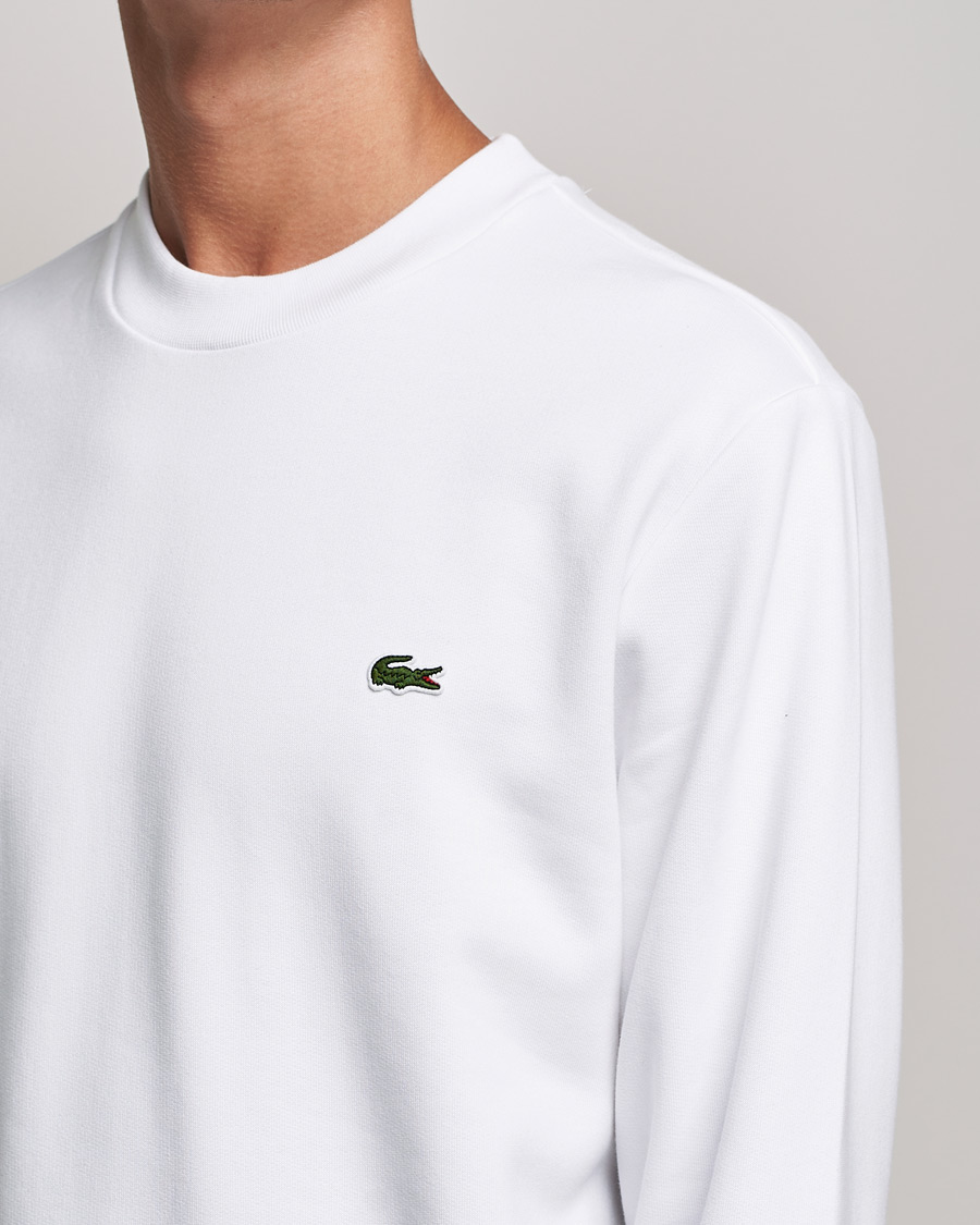 Heren | Truien | Lacoste | Crew Neck Sweatshirt White