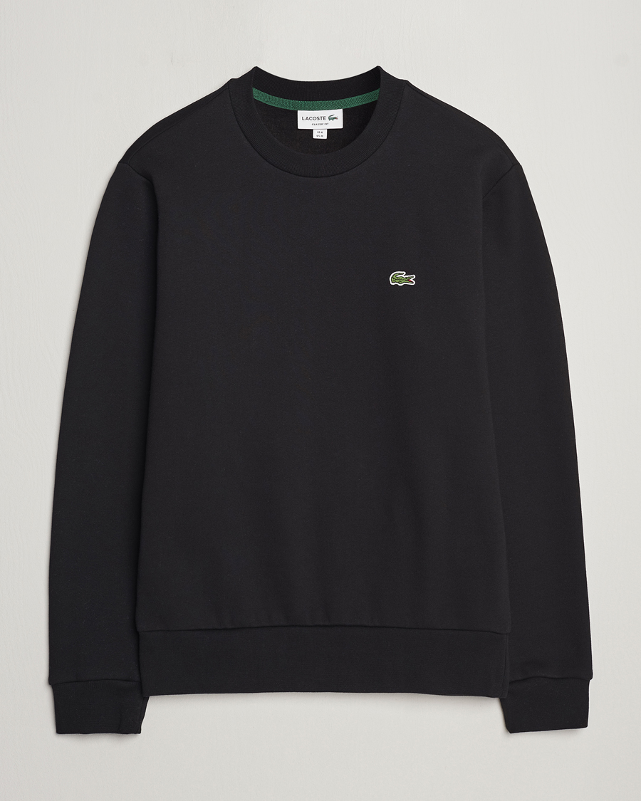 Heren | Truien | Lacoste | Crew Neck Sweatshirt Black