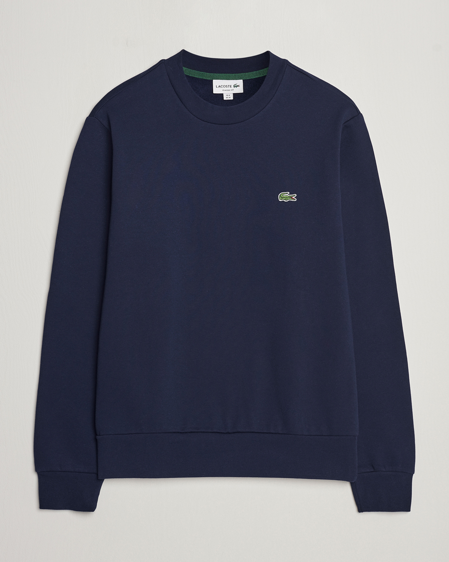 Heren | Truien | Lacoste | Crew Neck Sweatshirt Navy Blue