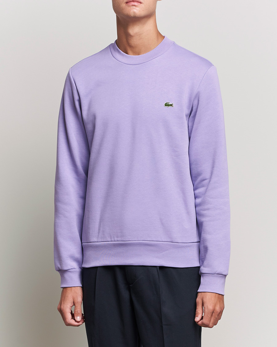 Heren | Truien | Lacoste | Crew Neck Sweatshirt Neva Purple