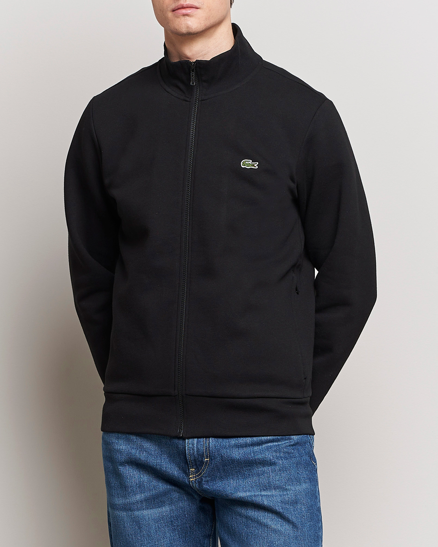 Heren | Truien | Lacoste | Full Zip Sweater Black