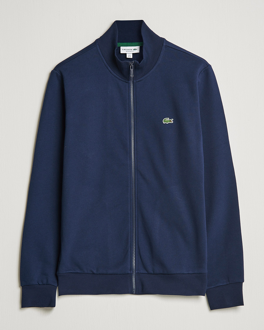 Heren | Truien | Lacoste | Full Zip Sweater Navy