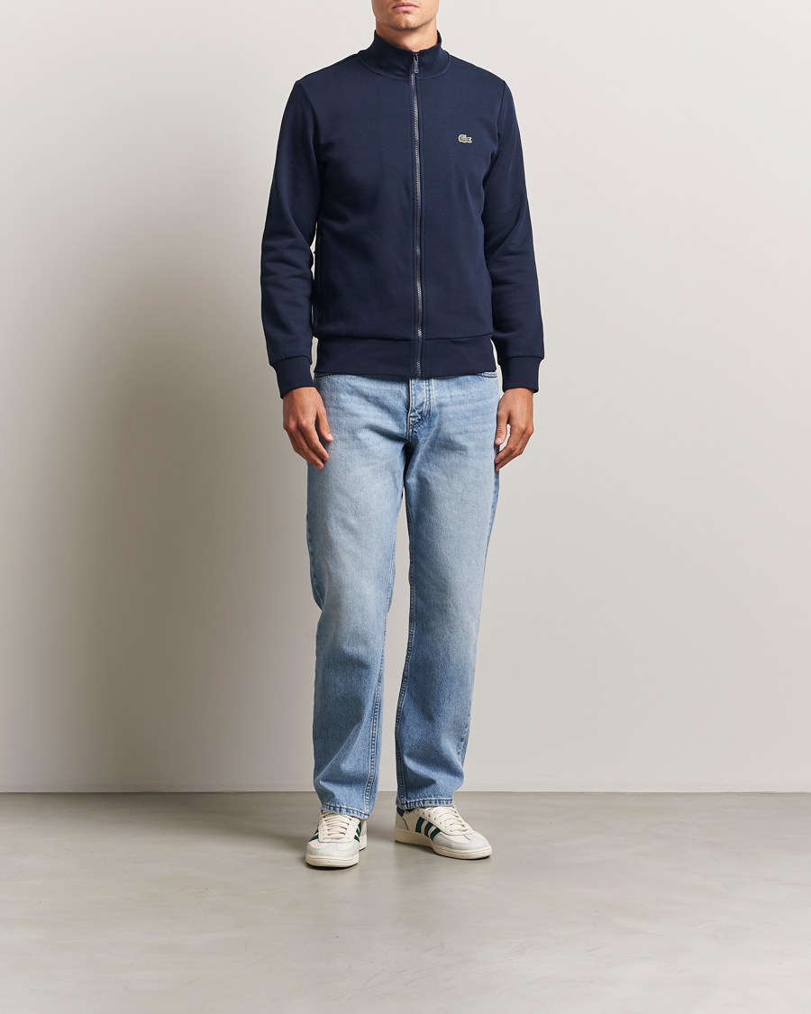 Heren | Truien | Lacoste | Full Zip Sweater Navy