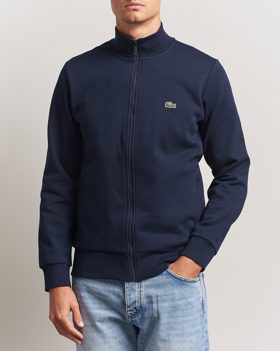 Heren | Truien | Lacoste | Full Zip Sweater Navy