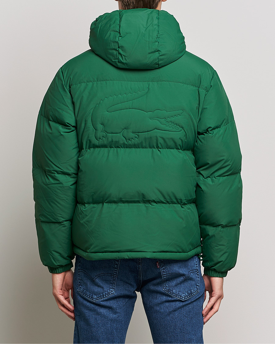Heren | Jassen | Lacoste | Hooded Lightweight Jacket Green