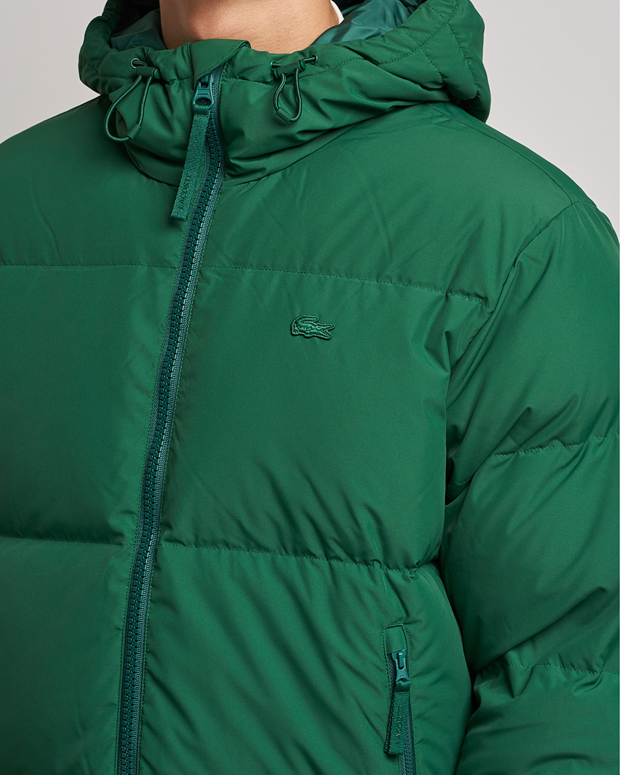 Heren | Jassen | Lacoste | Hooded Lightweight Jacket Green