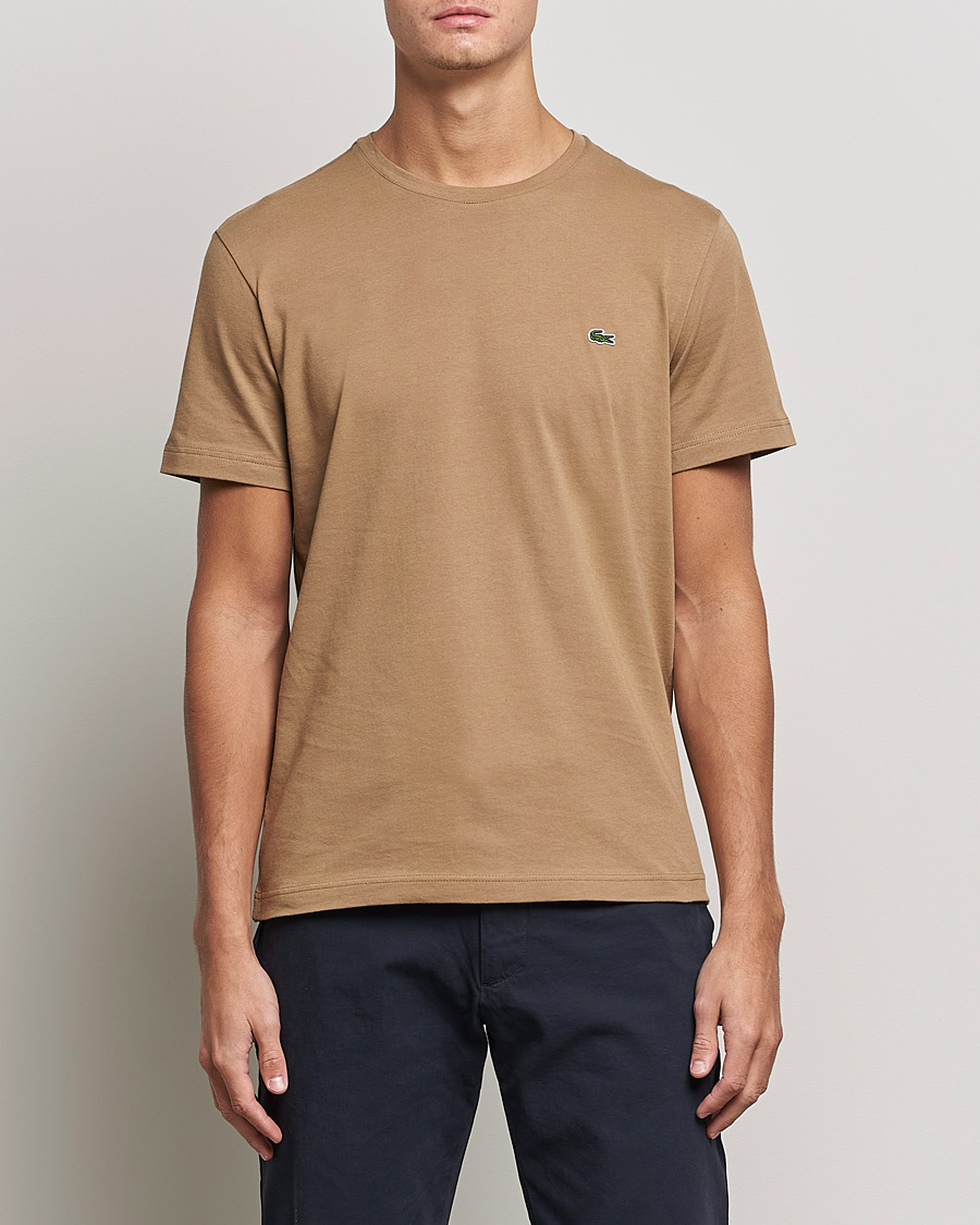Heren | T-shirts | Lacoste | Crew Neck Tee Leafy