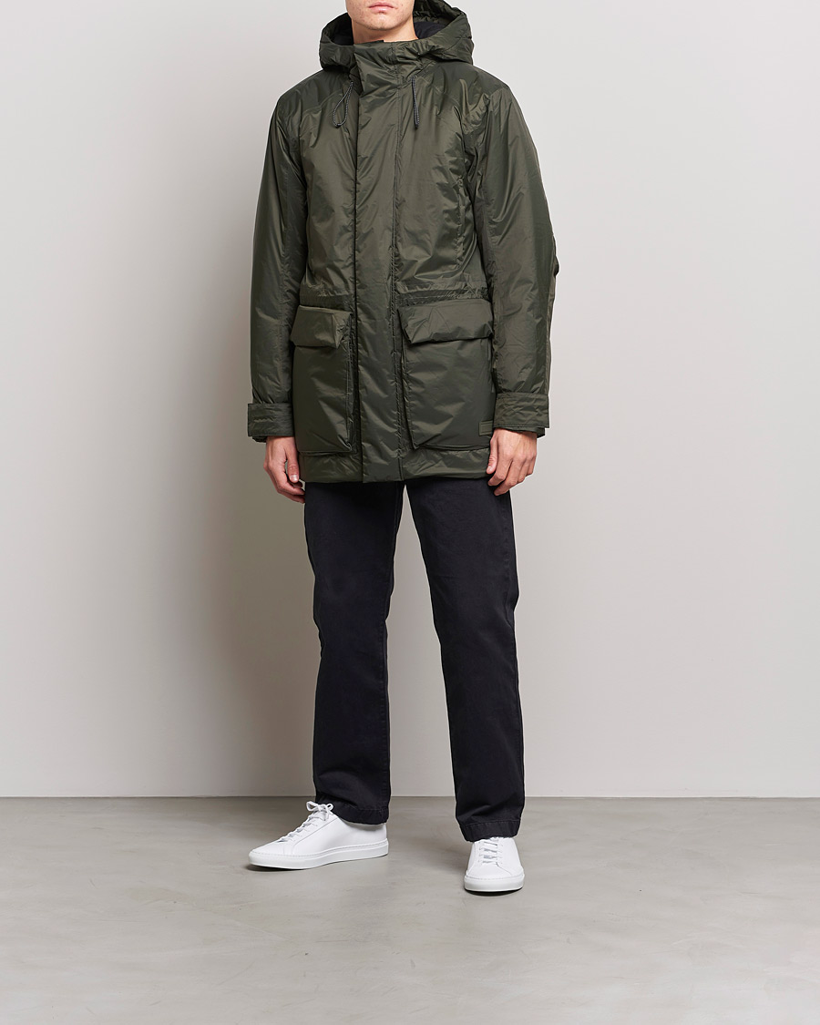 Heren | Jassen | RAINS | Alpine Nylon Parka Green