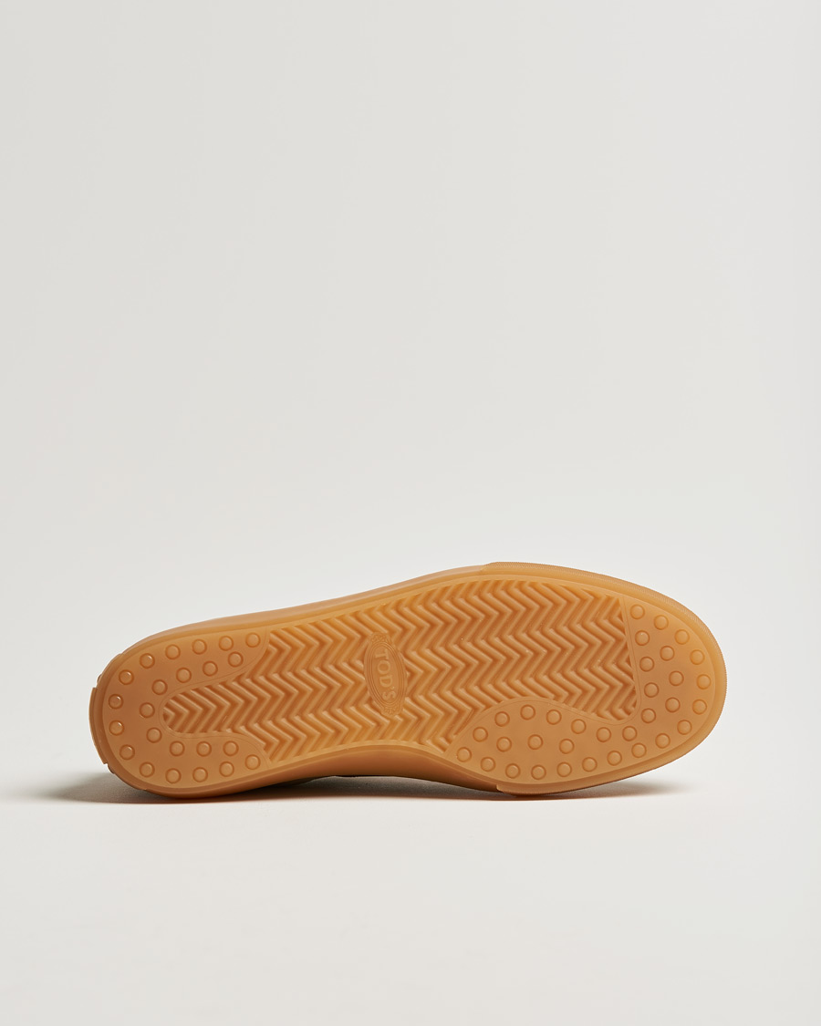 Heren | Tod's Cassetta Sneakers Camel Suede | Tod's | Cassetta Sneakers Camel Suede