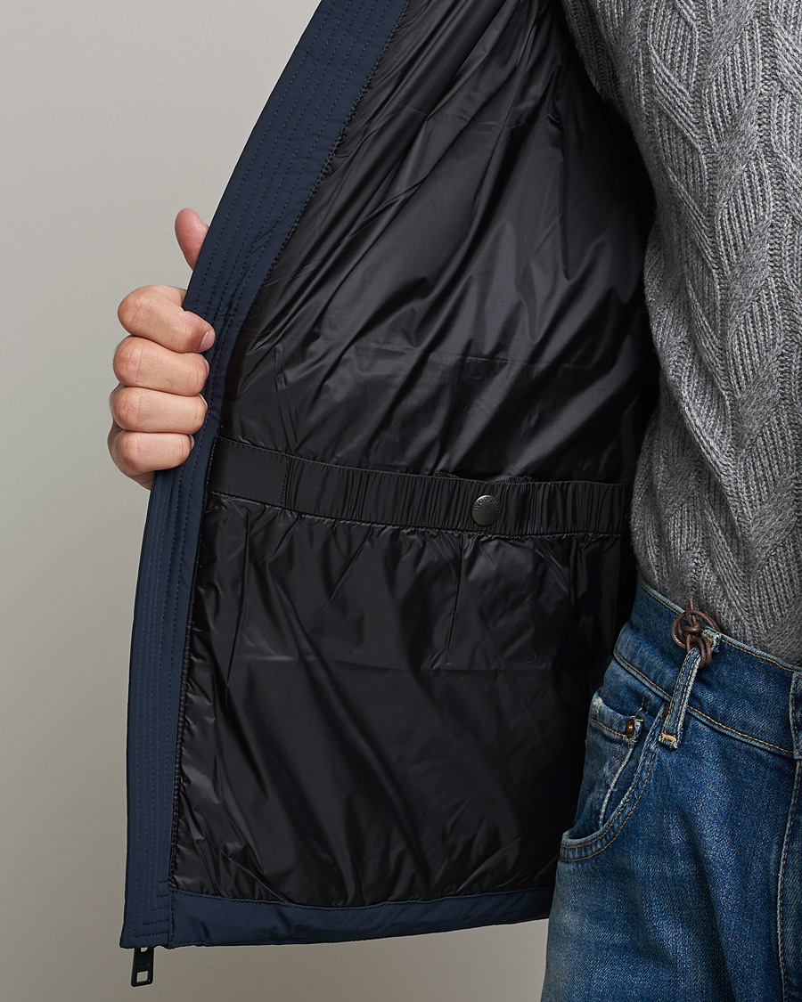 Heren | Jassen | Woolrich | Sierra Supreme Vest Melton Blue