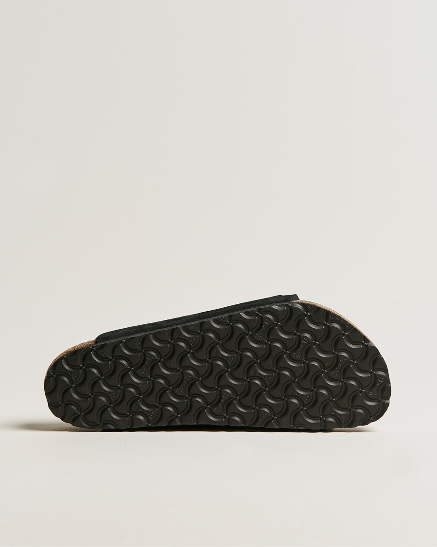 Heren | Sandalen slides | BIRKENSTOCK | Arizona Classic Footbed Desert Black Nubuck