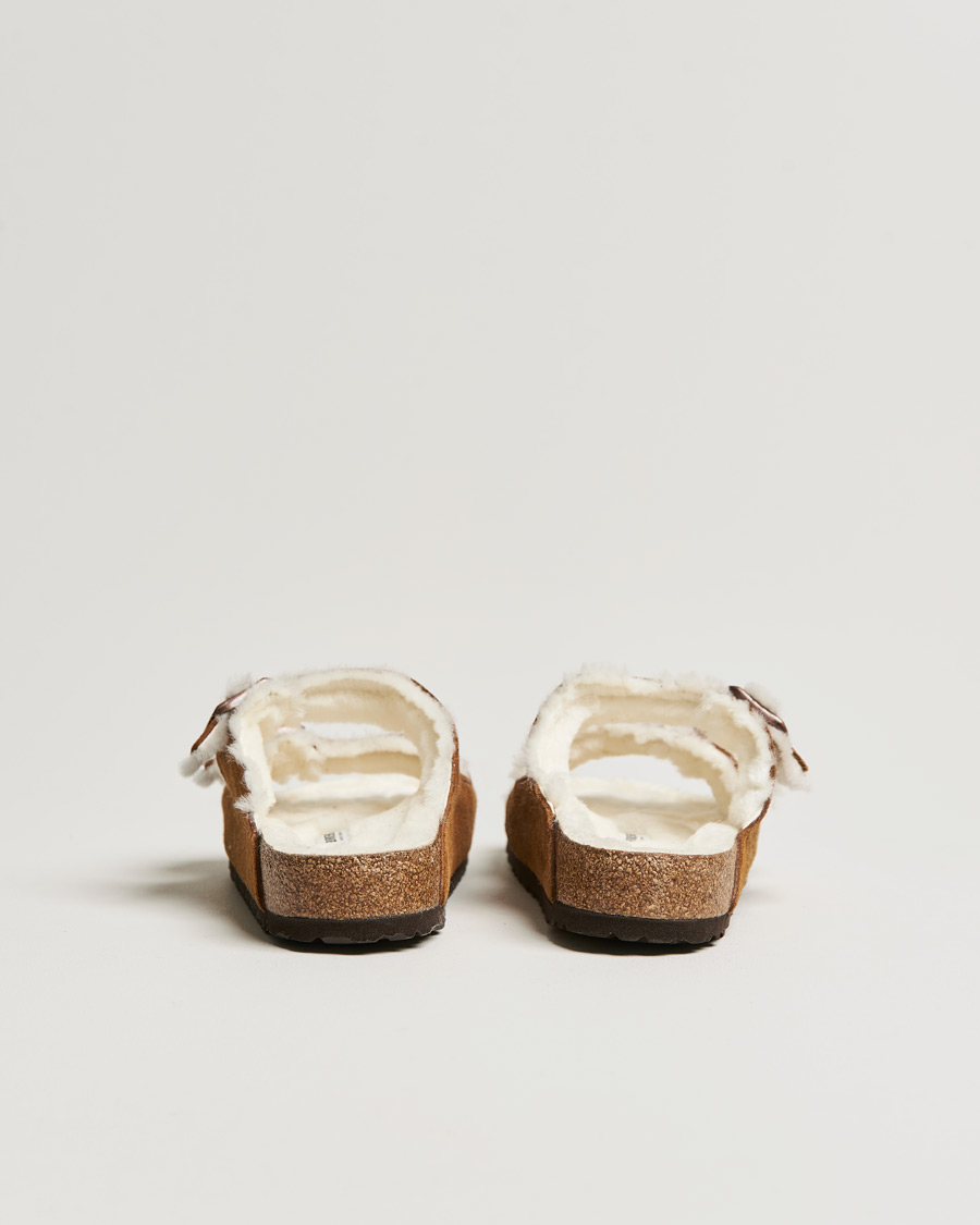 Heren | BIRKENSTOCK Arizona Classic Footbed Shearling Mink Suede | BIRKENSTOCK | Arizona Classic Footbed Shearling Mink Suede