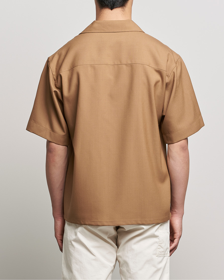 Heren | Overhemden | Marni | Tropical Wool Bowling Shirt Beige