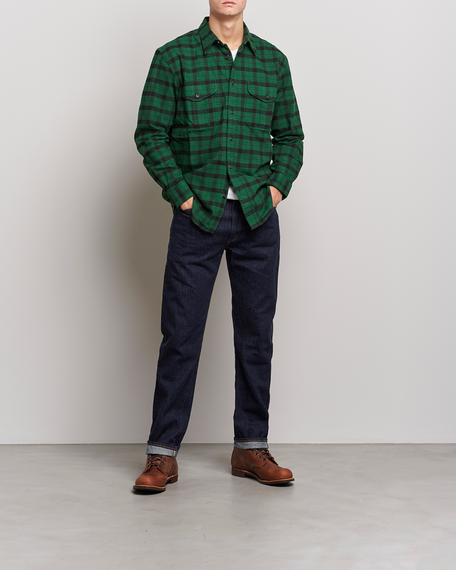 Heren | Overhemden | Filson | Alaskan Guide Shirt Bottle Green Black