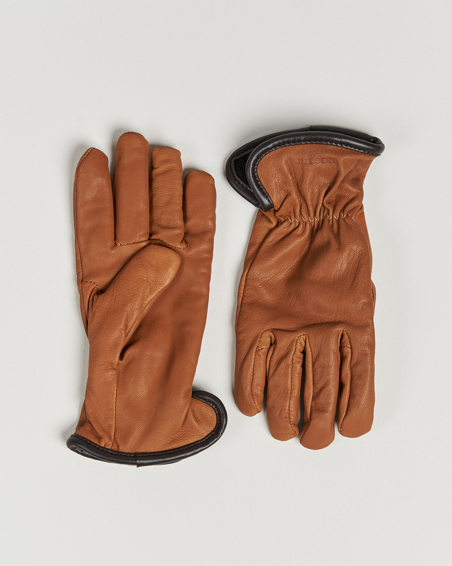 Heren | Filson Original Lined Goatskin Gloves Saddle Brown | Filson | Original Lined Goatskin Gloves Saddle Brown