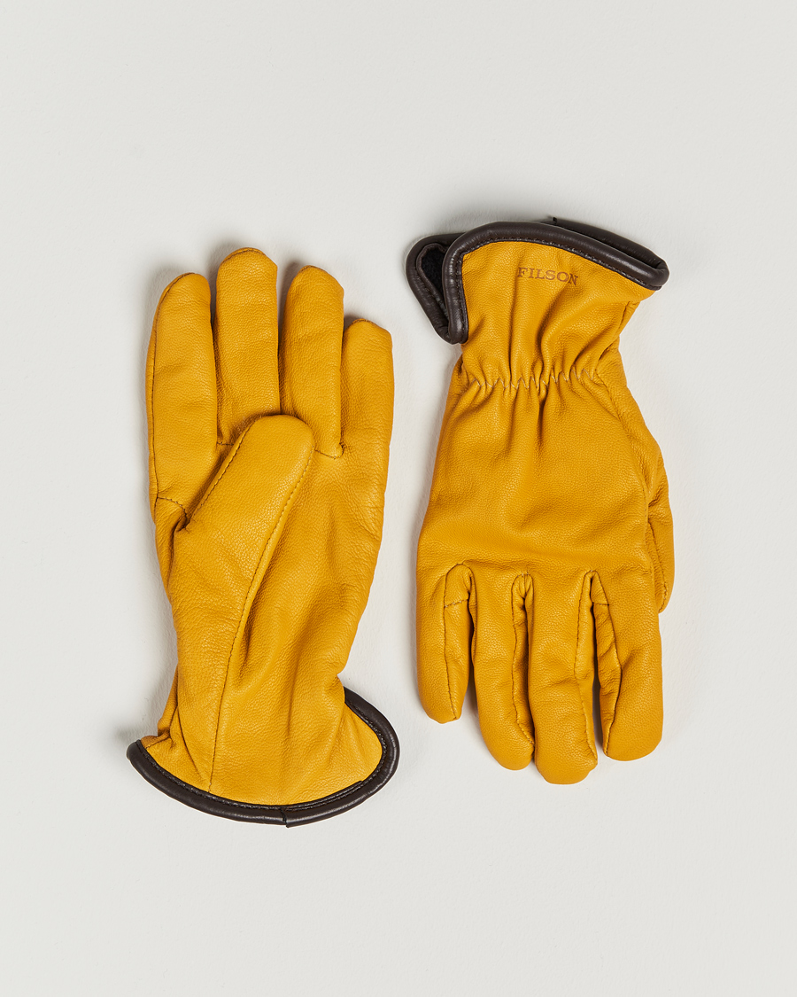 Heren | Filson Original Lined Goatskin Gloves Tan | Filson | Original Lined Goatskin Gloves Tan