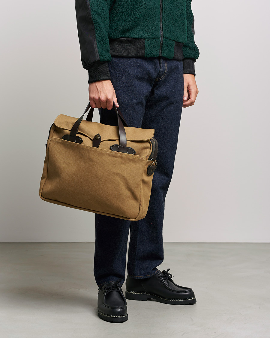 Heren | Afdelingen | Filson | Original Briefcase Tan