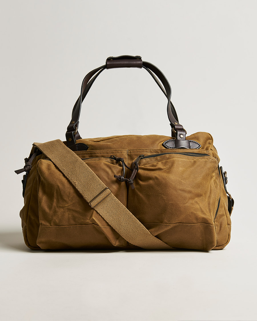 Heren | Filson 48-Hour Duffle Bag Dark Tan | Filson | 48-Hour Duffle Bag Dark Tan