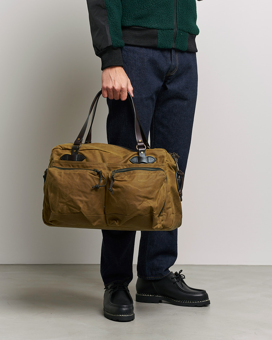 Heren | Filson 48-Hour Duffle Bag Dark Tan | Filson | 48-Hour Duffle Bag Dark Tan