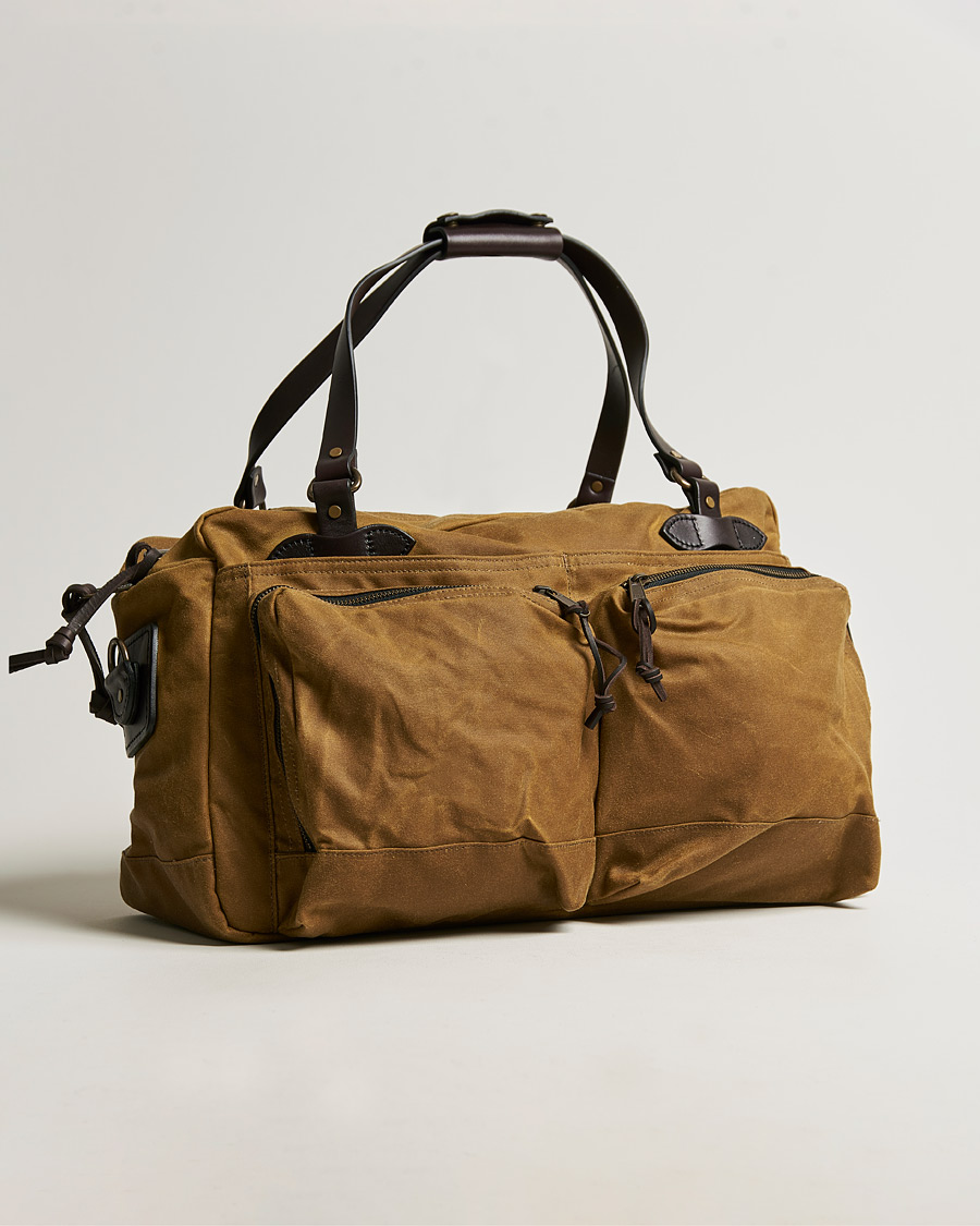 Heren | Filson 48-Hour Duffle Bag Dark Tan | Filson | 48-Hour Duffle Bag Dark Tan
