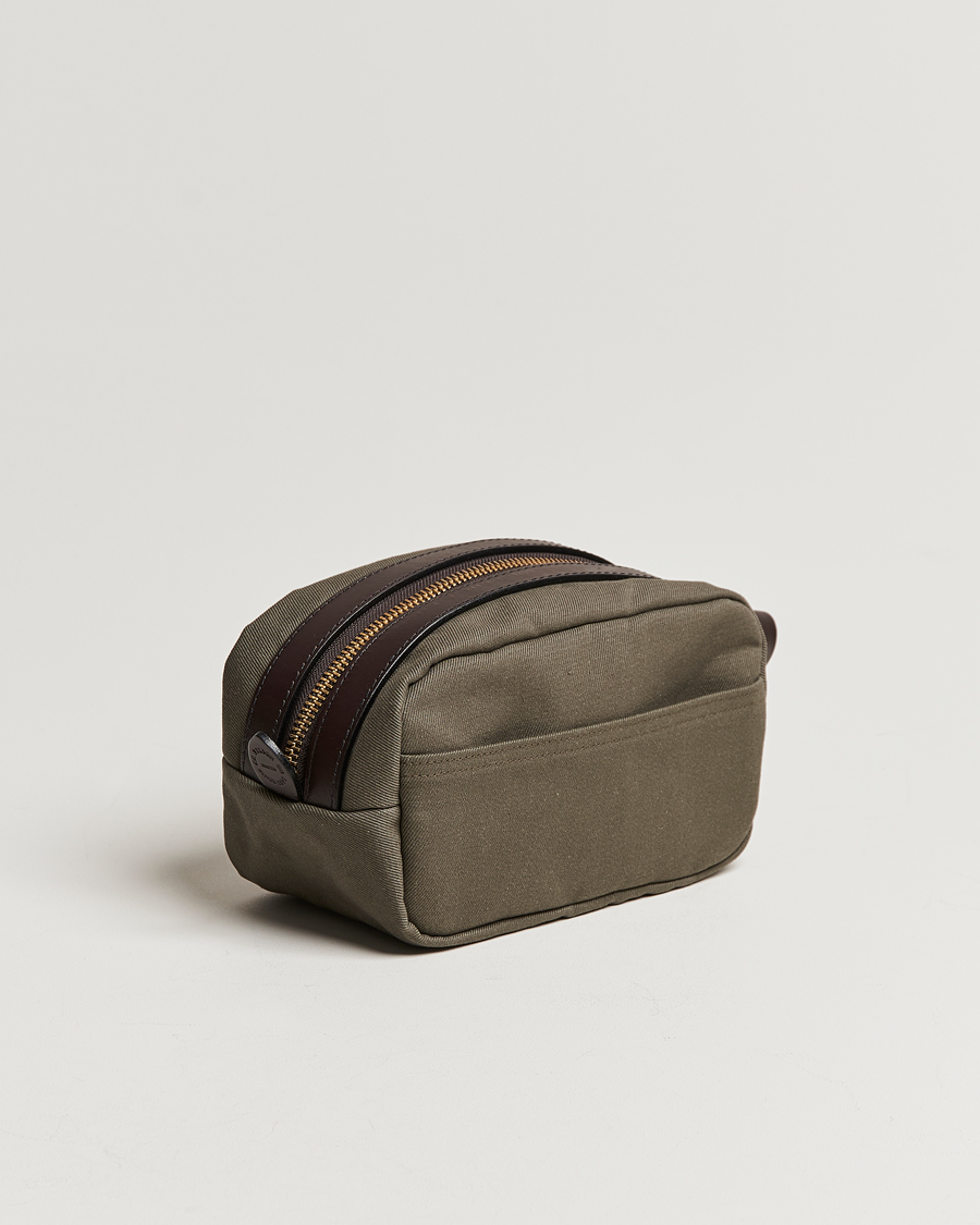 Heren | Outdoor | Filson | Rugged Twill Travel Kit Otter Green