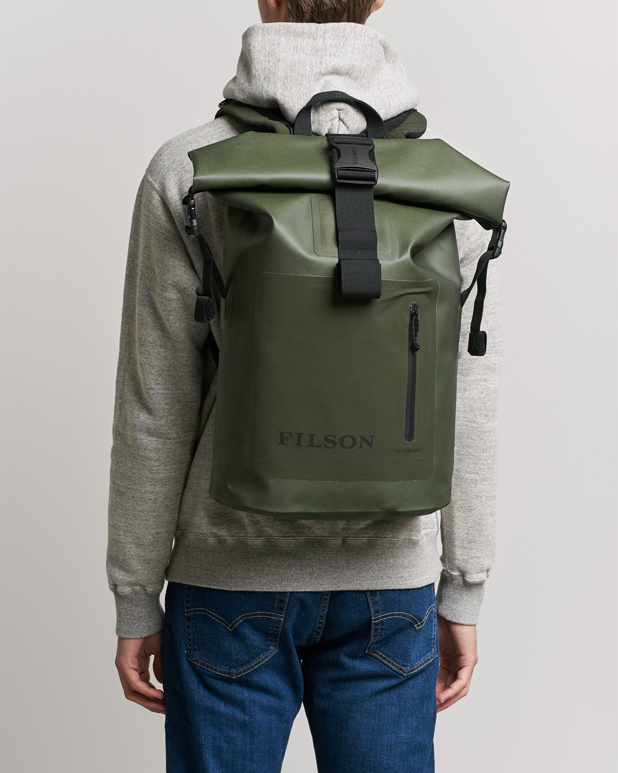 Heren | American Heritage | Filson | Dry Backpack Green