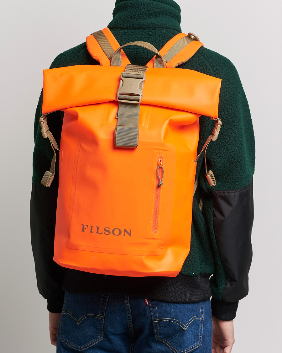 Heren | Accessoires | Filson | Dry Backpack Flame
