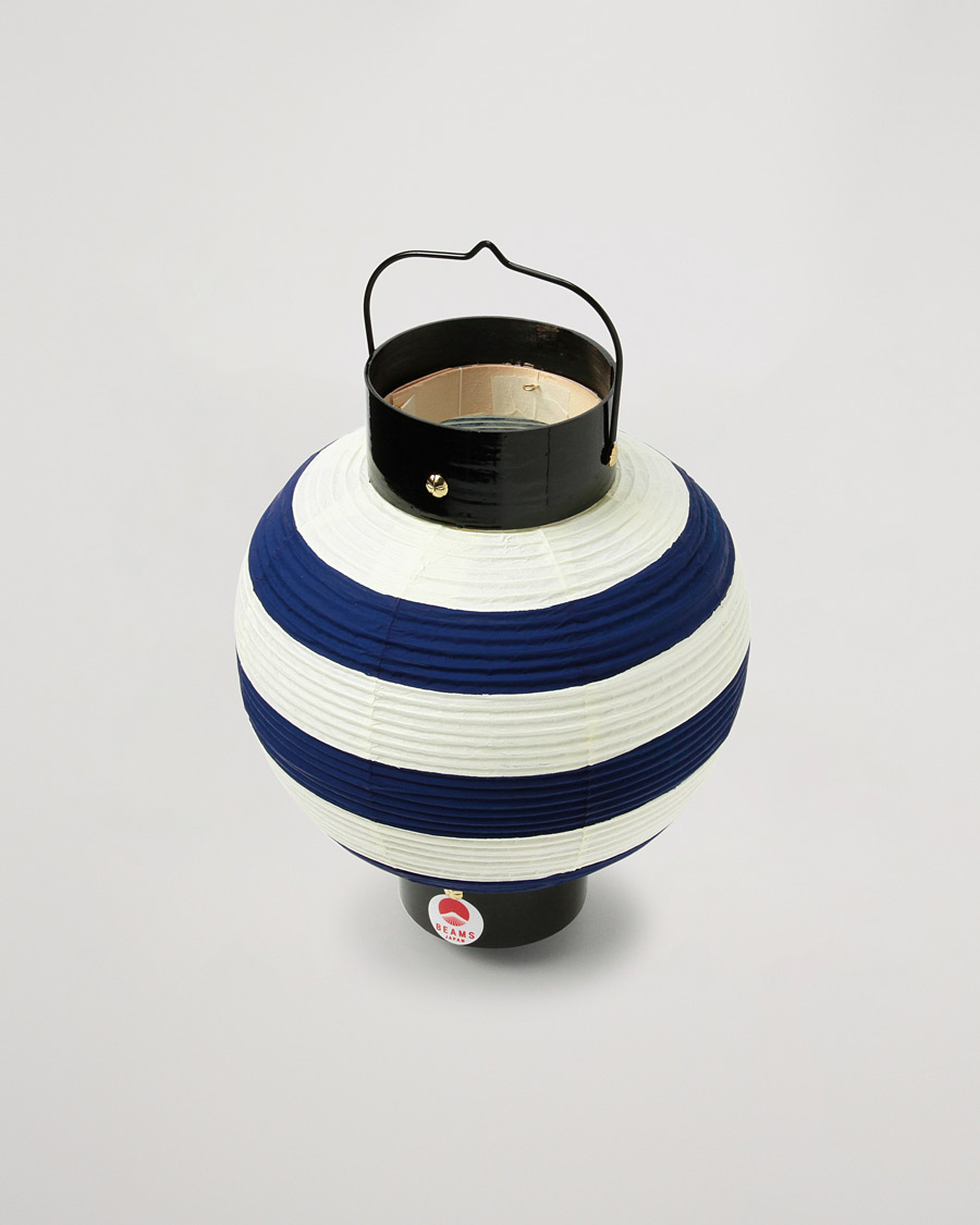 Heren |  | Beams Japan | Striped Paper Lantern Indigo