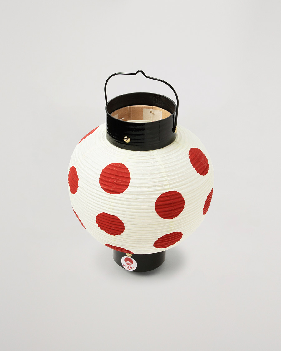 Heren | Lifestyle | Beams Japan | Polka Dot Paper Lantern Red