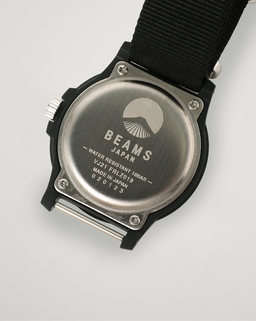 Heren | Beams Japan Kenji Wrist Watch Black | Beams Japan | Kenji Wrist Watch Black