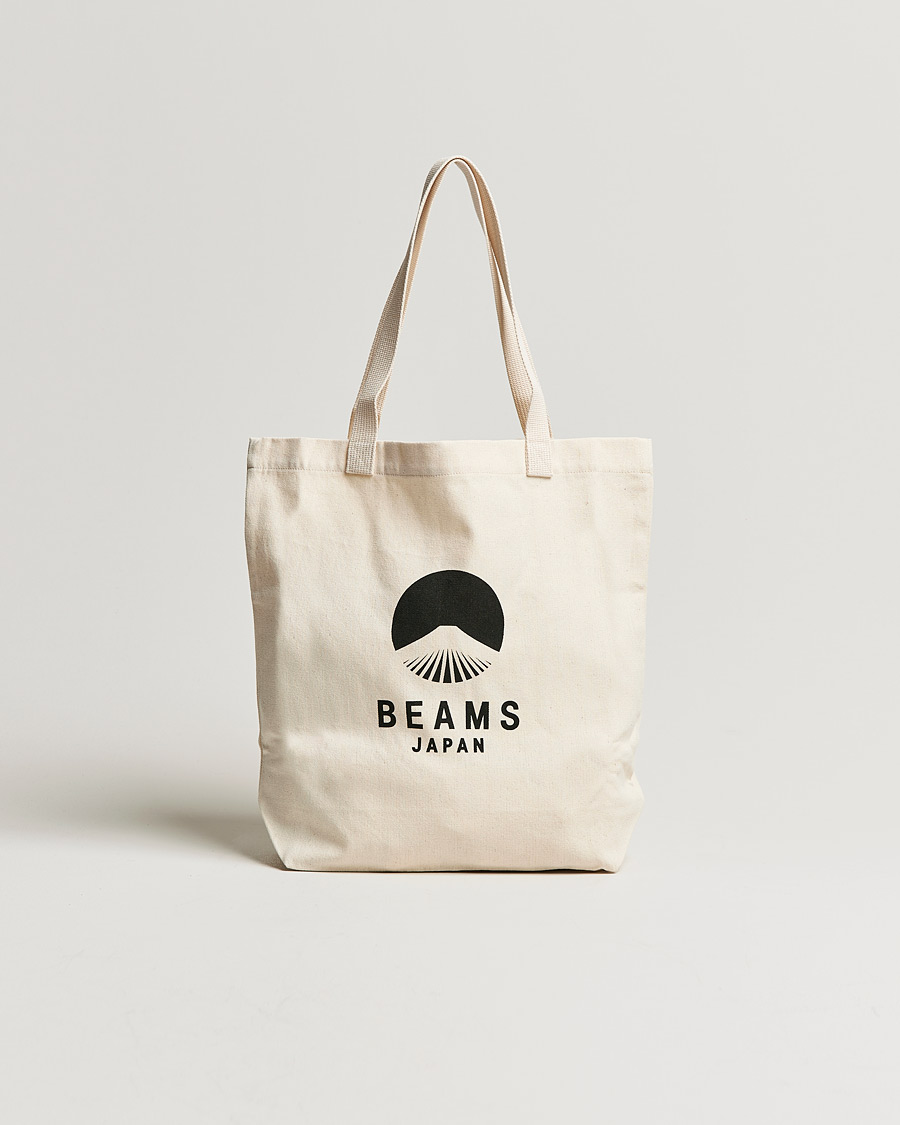 Heren | Tassen | Beams Japan | x Evergreen Works Tote Bag White/Black