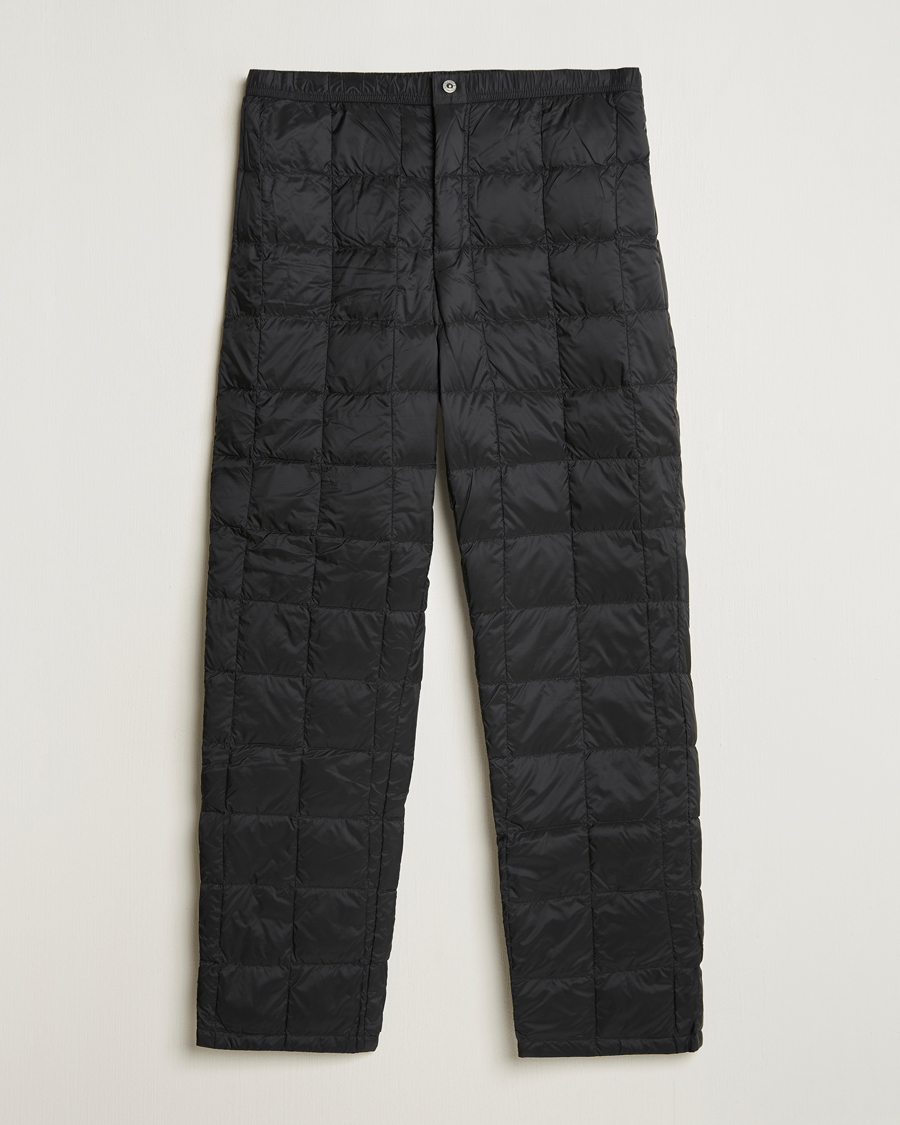 Heren | Broeken | TAION | Regular Straight Down Pants Black