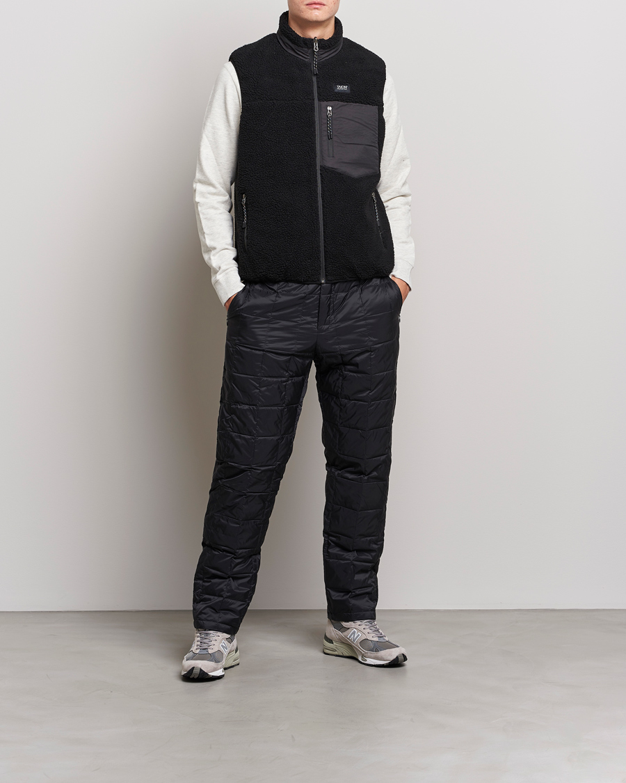 Heren | Broeken | TAION | Regular Straight Down Pants Black