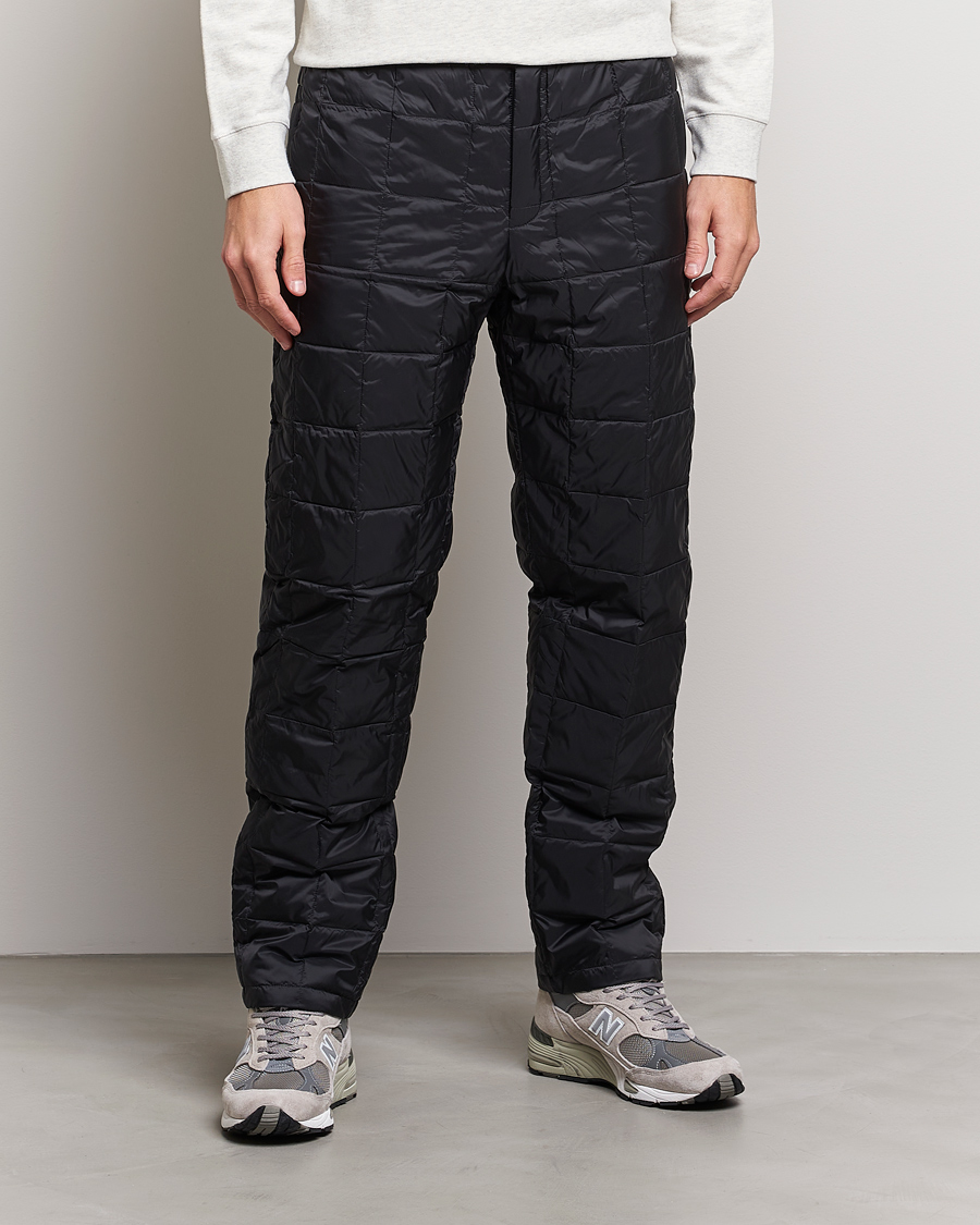Heren | Broeken | TAION | Regular Straight Down Pants Black