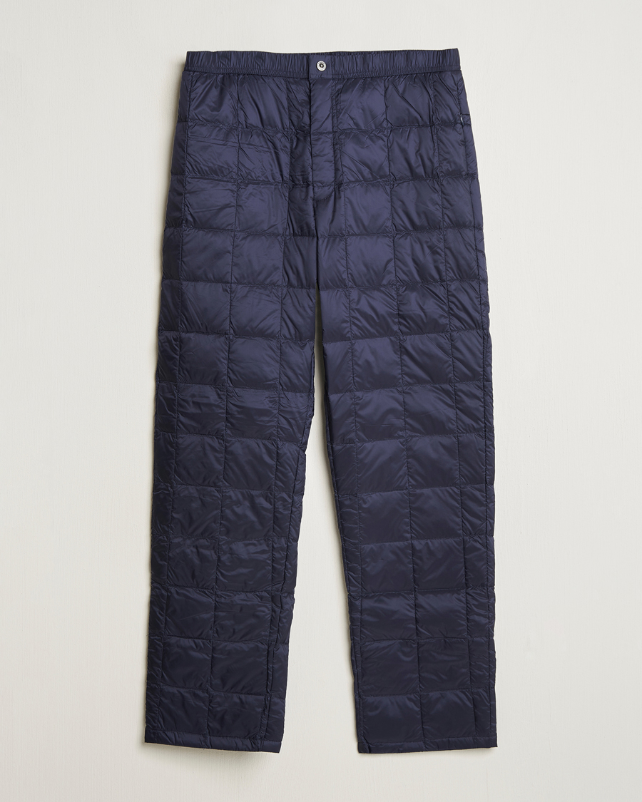 Heren | Broeken | TAION | Regular Straight Down Pants Navy