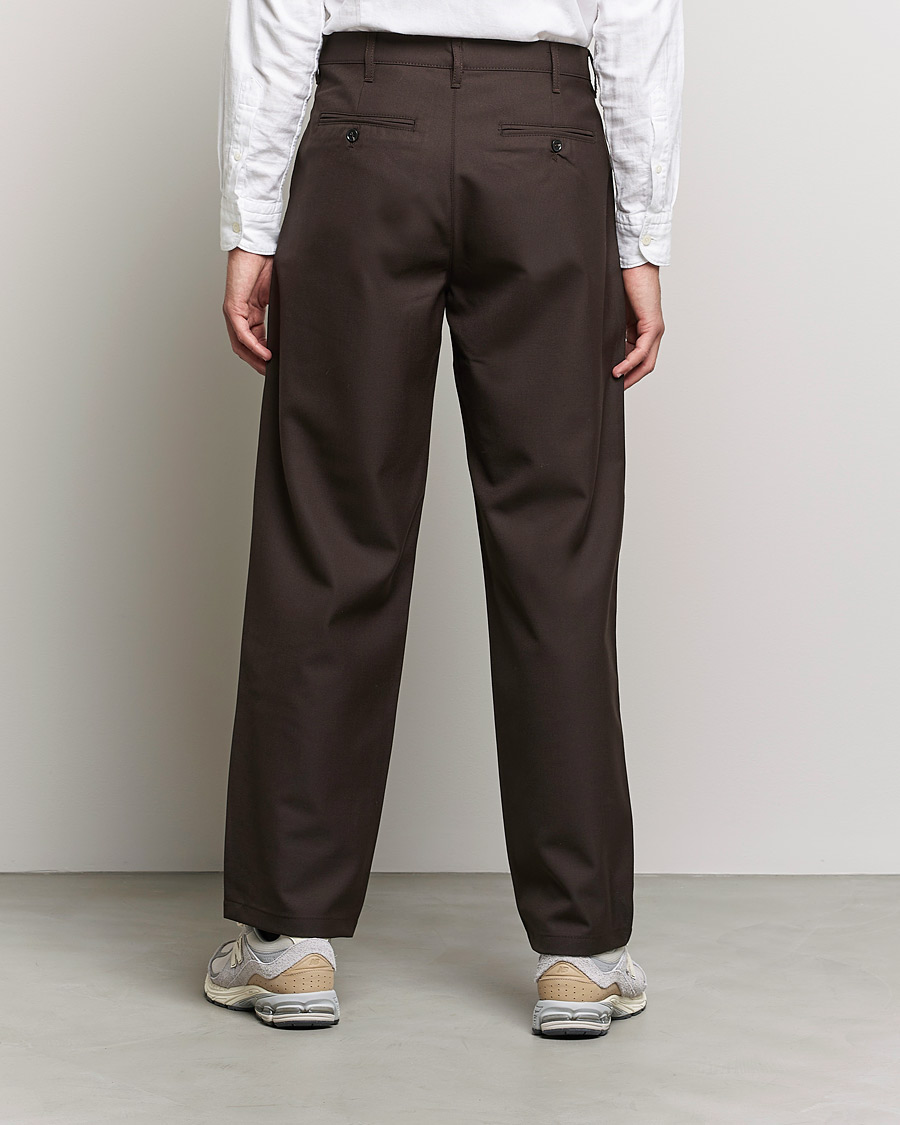 Heren | Broeken | Sunflower | Soft Wool Trousers Brown
