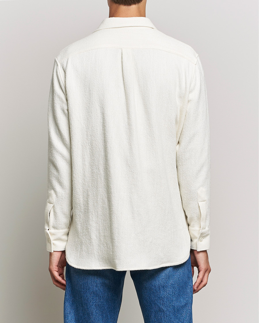 Heren | Overhemden | Sunflower | Alan Boucle Overshirt Off White