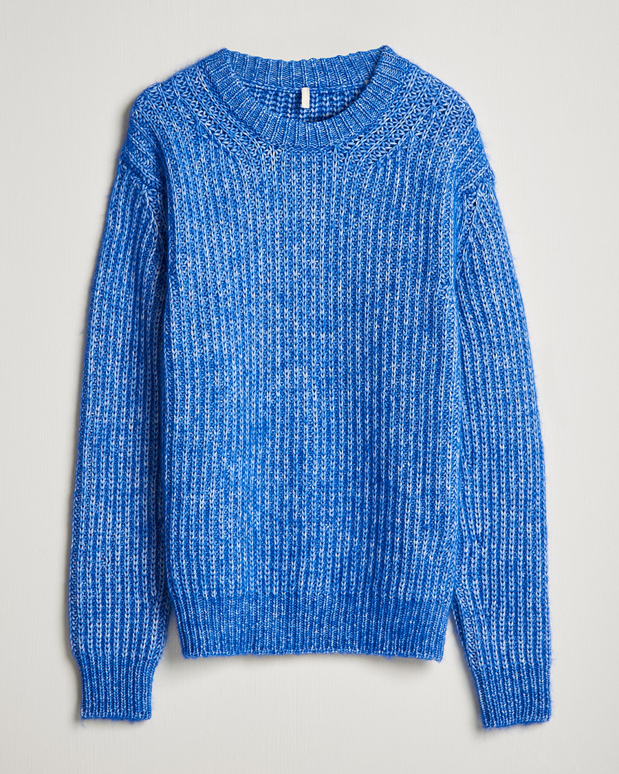 Heren | Truien | Sunflower | Field Sweater Electric Blue