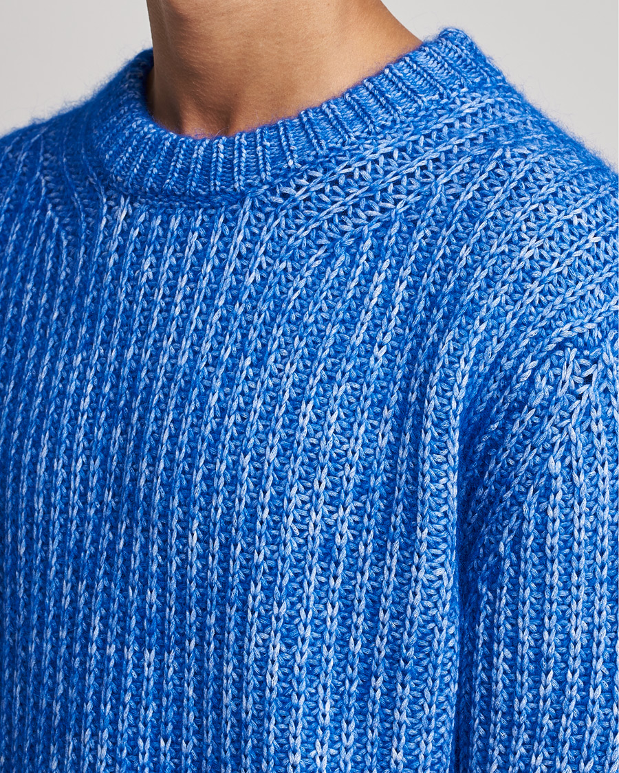 Heren | Truien | Sunflower | Field Sweater Electric Blue
