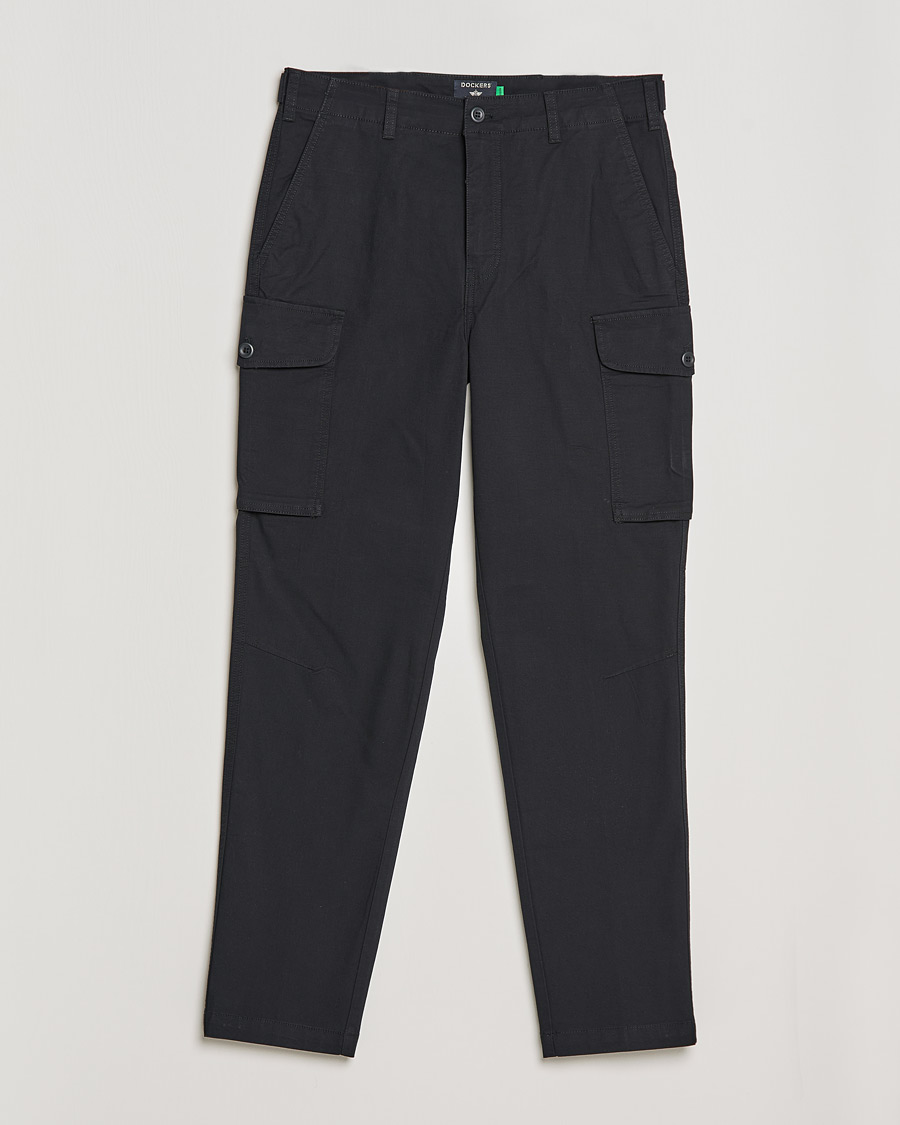 Heren | Broeken | Dockers | Tapered Cotton Cargo Pant Black