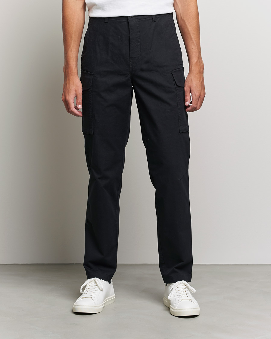 Heren | Broeken | Dockers | Tapered Cotton Cargo Pant Black
