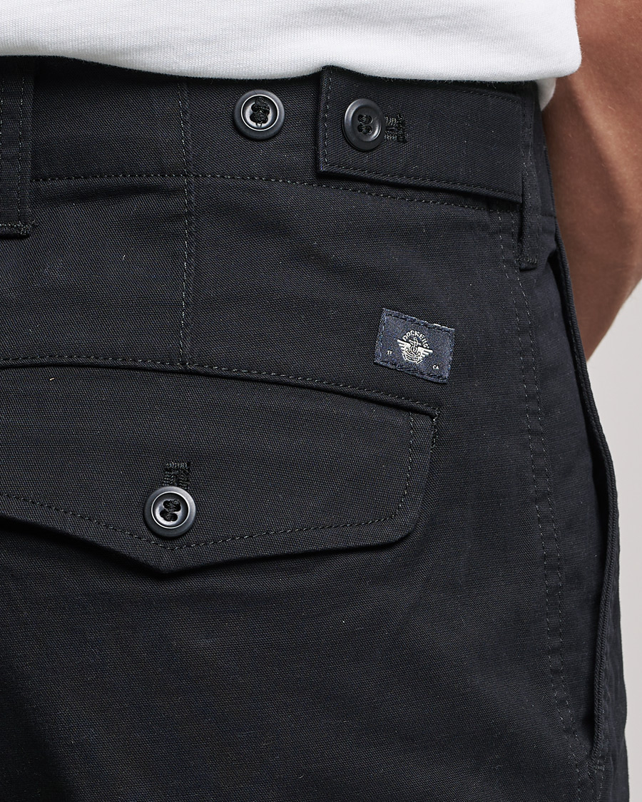 Heren | Broeken | Dockers | Tapered Cotton Cargo Pant Black