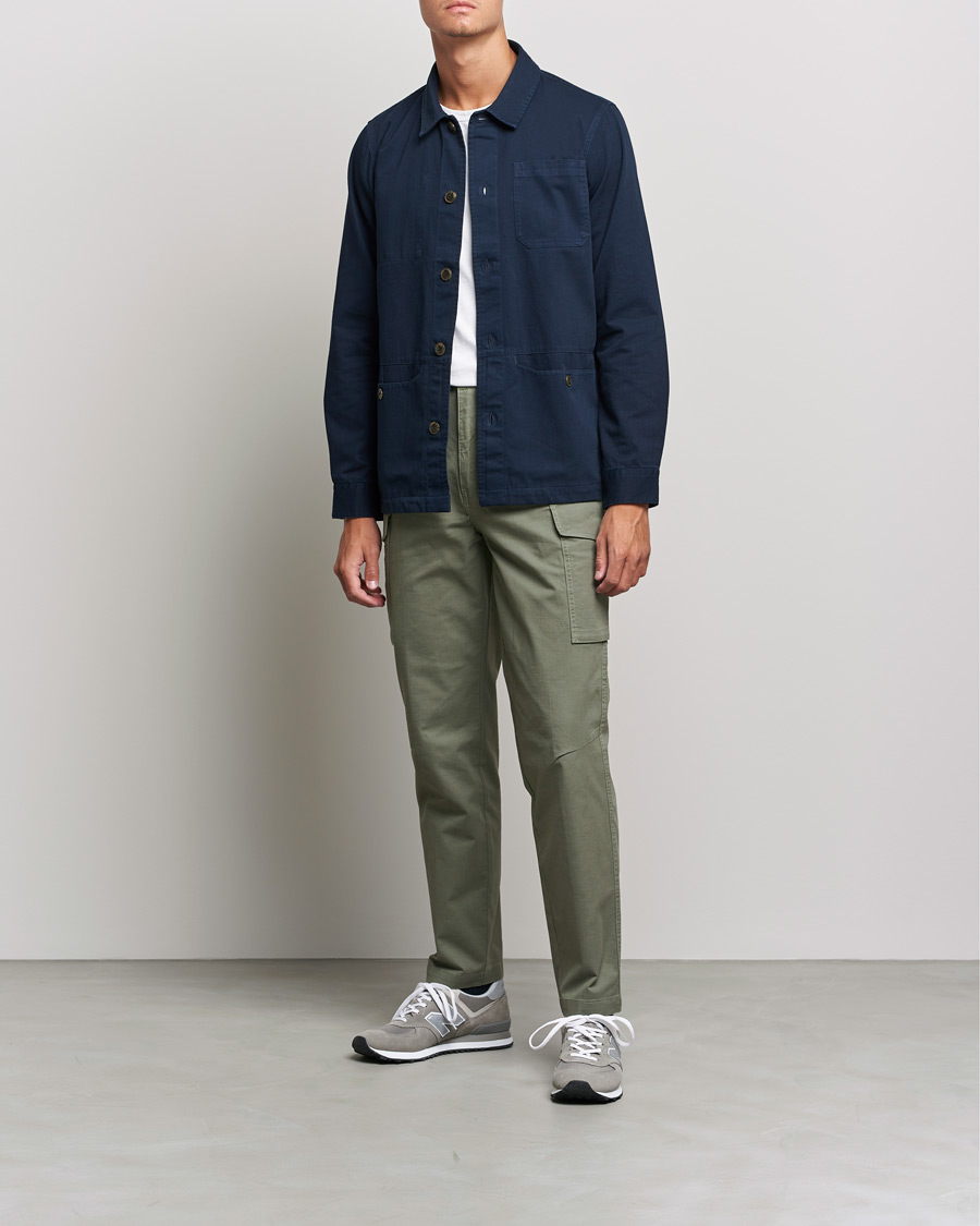 Heren | Broeken | Dockers | Tapered Cotton Cargo Pant Olive