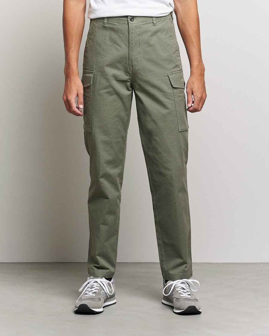 Heren | Broeken | Dockers | Tapered Cotton Cargo Pant Olive