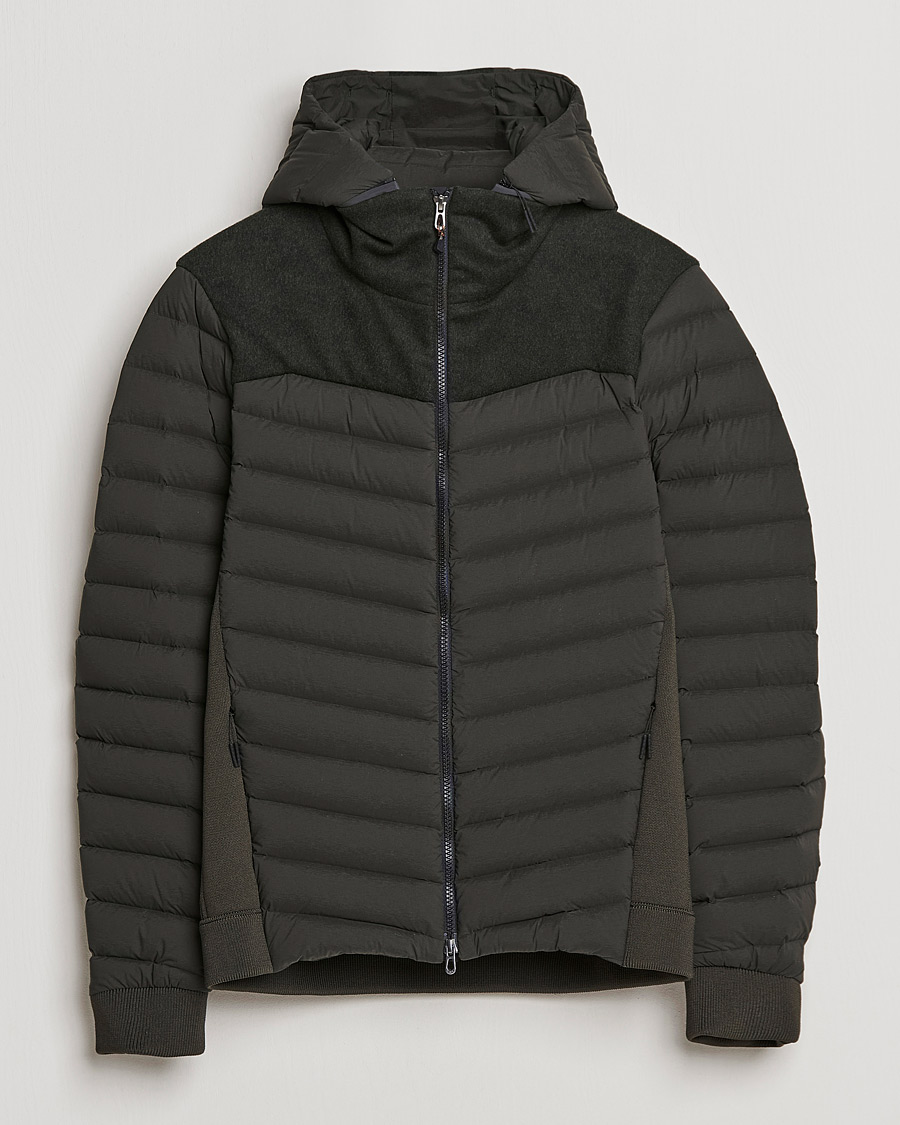 Heren | Jassen | SEASE | Warmer Down Jacket Dark Green
