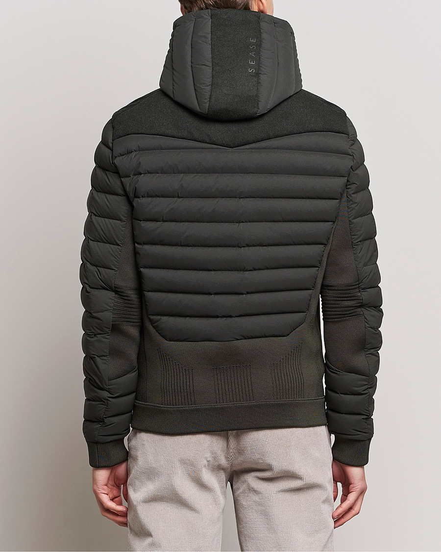 Heren | Jassen | SEASE | Warmer Down Jacket Dark Green