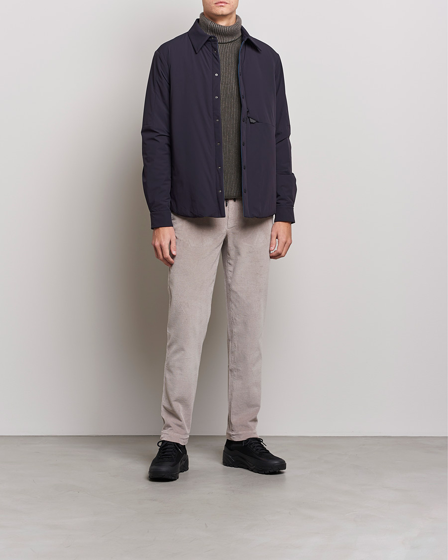 Heren | Jassen | SEASE | Gate Padded Overshirt Navy